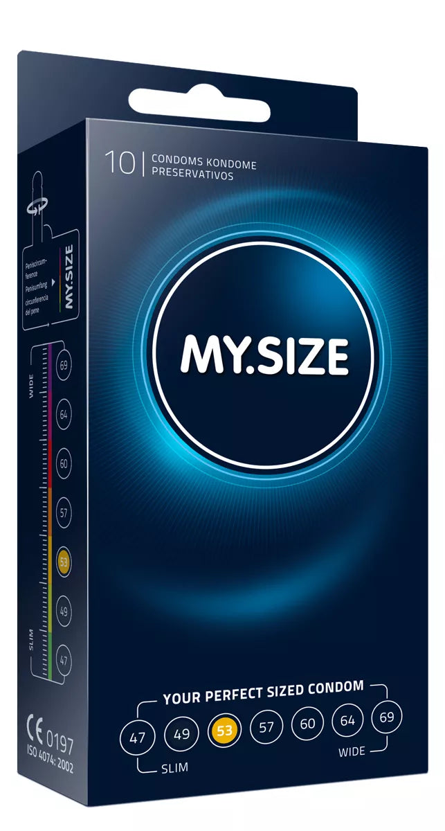 MY.SIZE Pro 53 mm - 10 pezzi