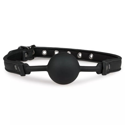 Bavaglio a palla con sfera in silicone 
