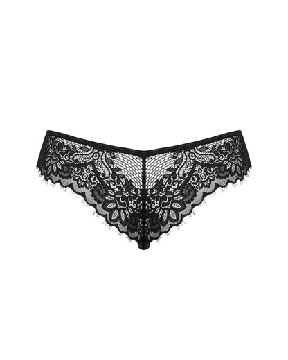 Slip in pizzo nero - Maderris di Obsessive