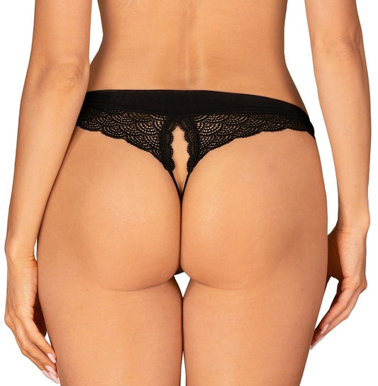 Schwarzer Riostring ouvert Chemeris 2 von Obsessive