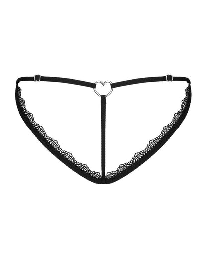 Spalline seducenti e pizzo sensuale e femminile: il perizoma di Nadine