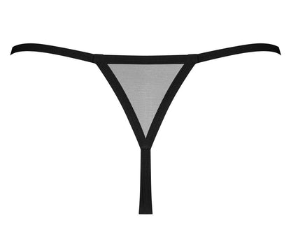 Riostring aperto Novenes nero-trasparente