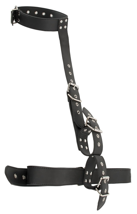 Hals-Handfessel-Set von Vegan Fetish