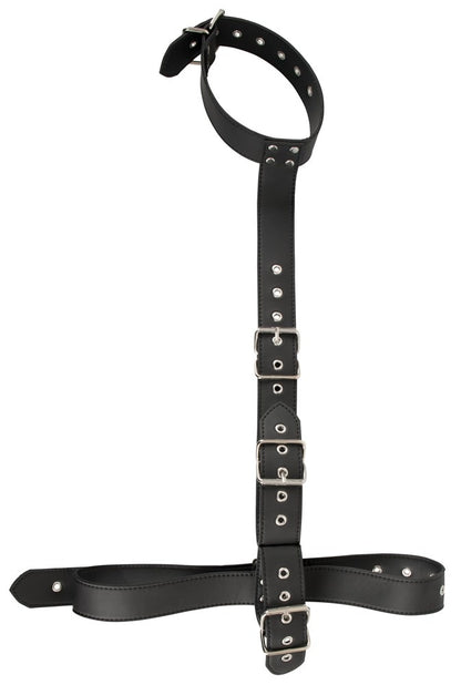 Hals-Handfessel-Set von Vegan Fetish