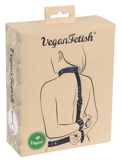 Hals-Handfessel-Set von Vegan Fetish