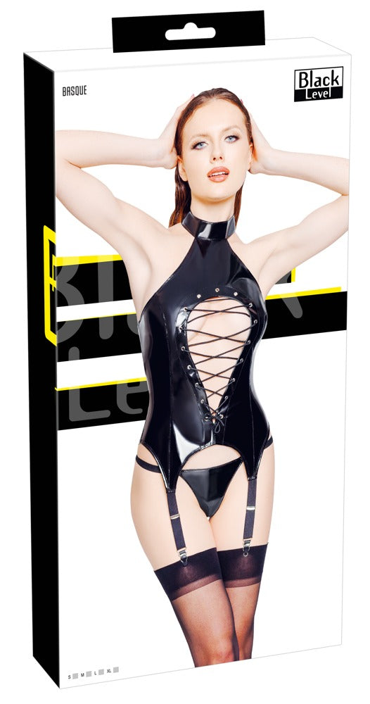 28407311021-1-Strapshemd und String aus Lack-1