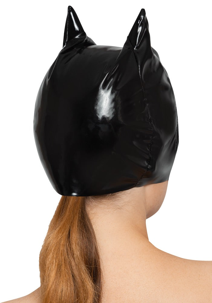 -3-Kopfmaske aus Lack-3