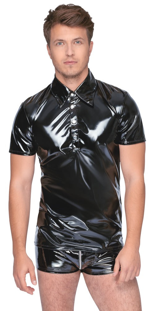 28905181702-4-Poloshirt aus Lack-4