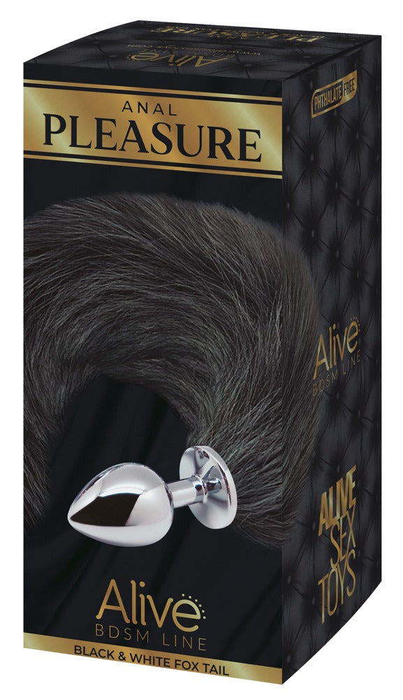 50031990000-1-Black & White Fox Tail-1