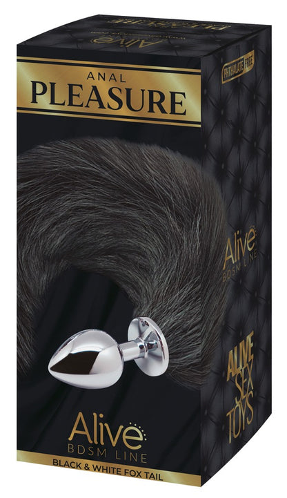 50031990000-1-Black & White Fox Tail-1