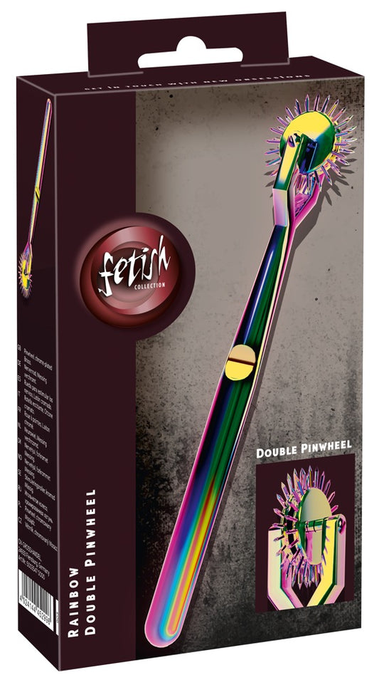 --Rainbow Double Pinwheel-