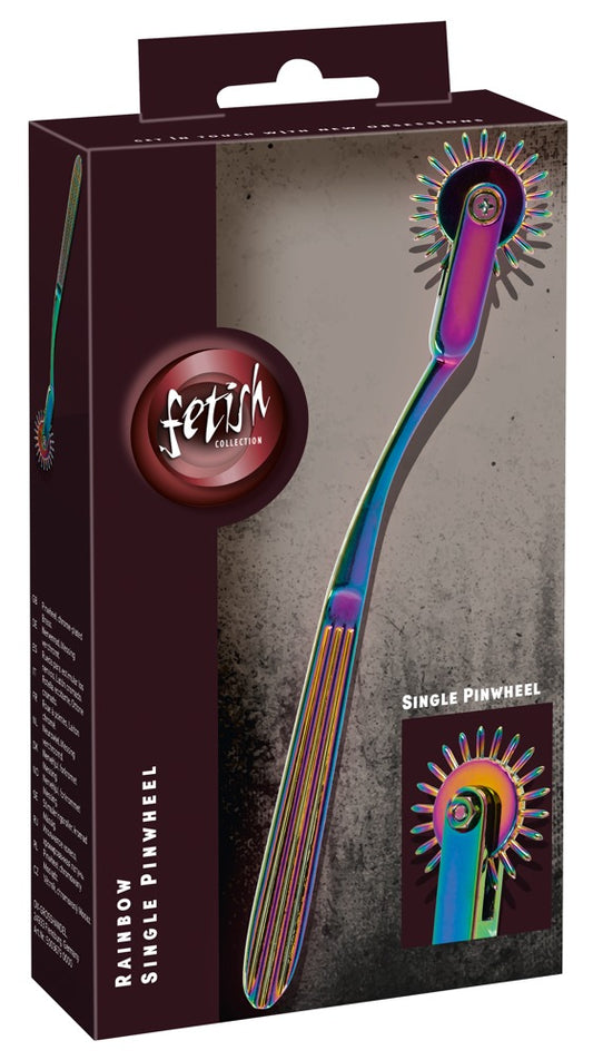 --Rainbow Single Pinwheel-