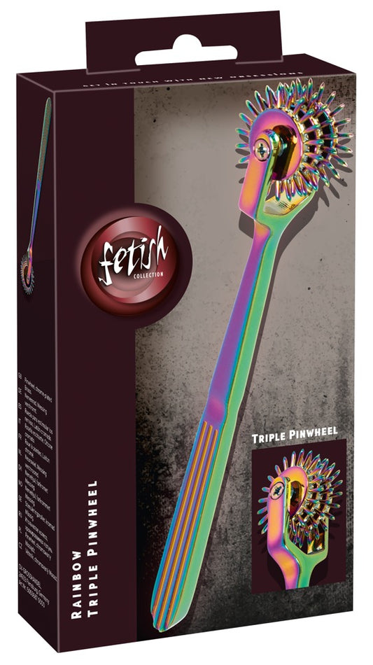 --Rainbow Triple Pinwheel-