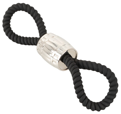 50042170000-3-Heavy Rope Cock Strap with two Loops-3