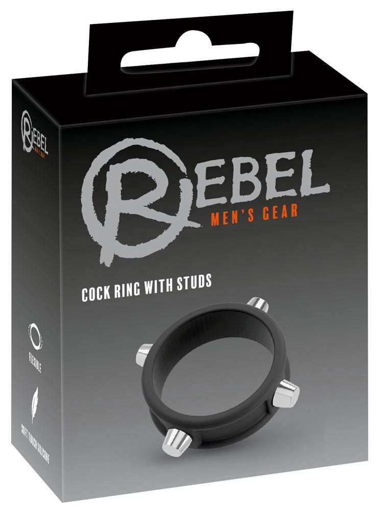 50042410000-1-Cock Ring with Studs-1