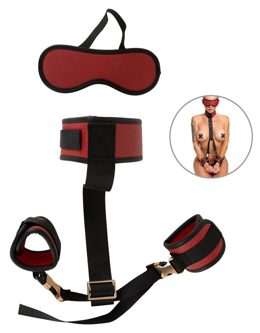 50066350000-2-Neck to Wrist Bondage Set-2