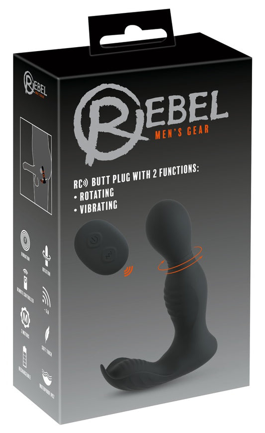 54022550000-1-RC Butt Plug with 2 Functions-1