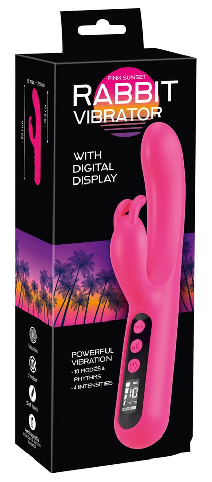 54023360000-1-Pink Sunset Rabbit Vibrator-1