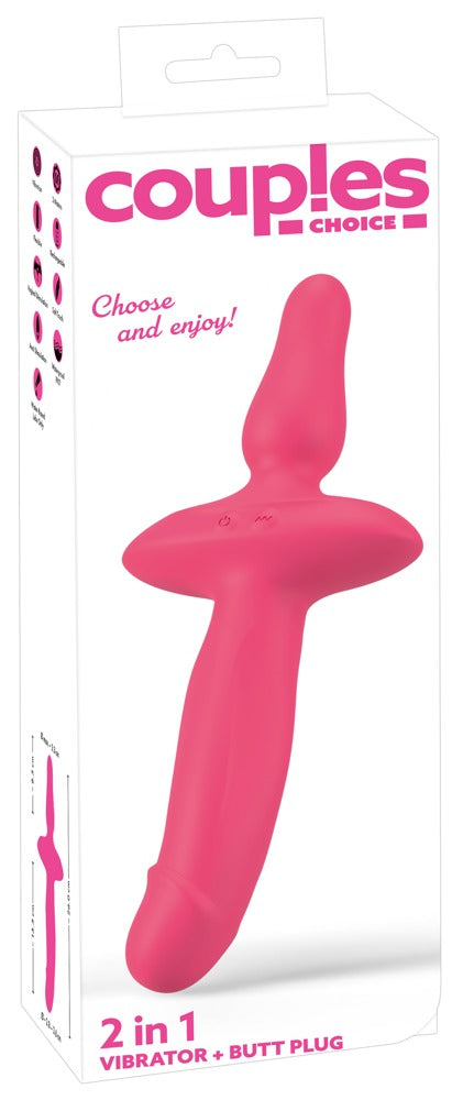 54043470000-1-2in1 Vibrator + Butt Plug-1