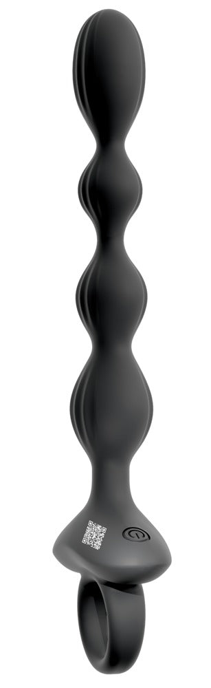 54051650000-3-Flexible Anal Beads with Jumping Vibrations-3