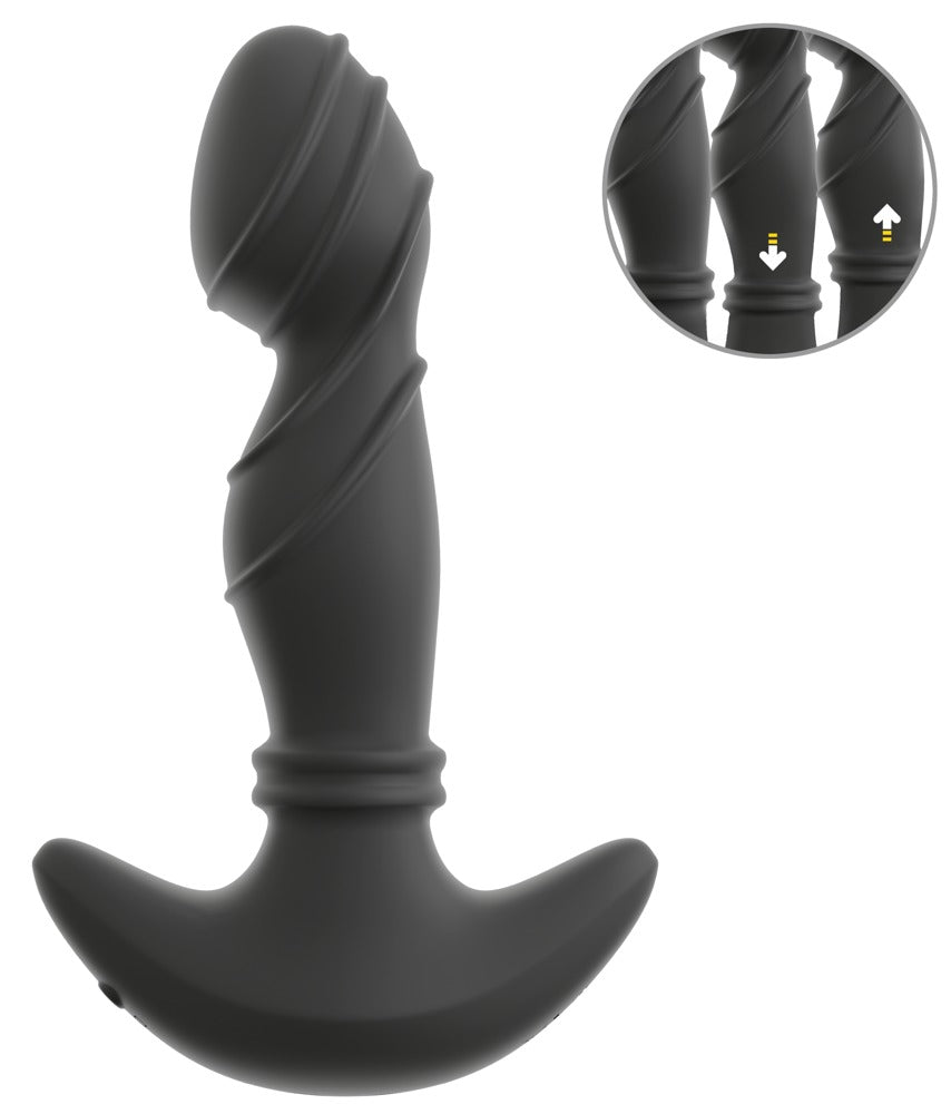 54055480000-2-Vibrating Prostate Plug with Moving Rings-2