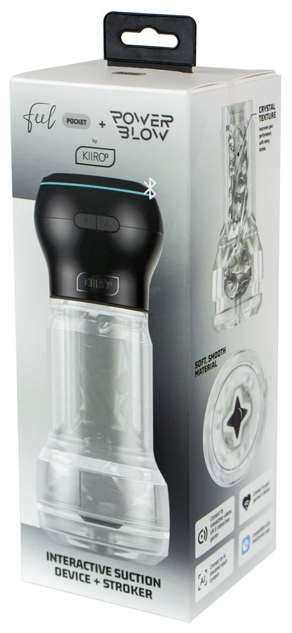 54062500000-1-Feel Pocket Stroker Crystal + PowerBlow Combo-1