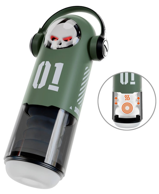 54066680000-2-SKULL Masturbator with 3 Functions-2