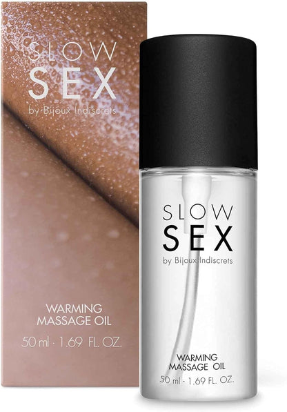 Slow Sex Wärmendes Massageöl - 50 ml