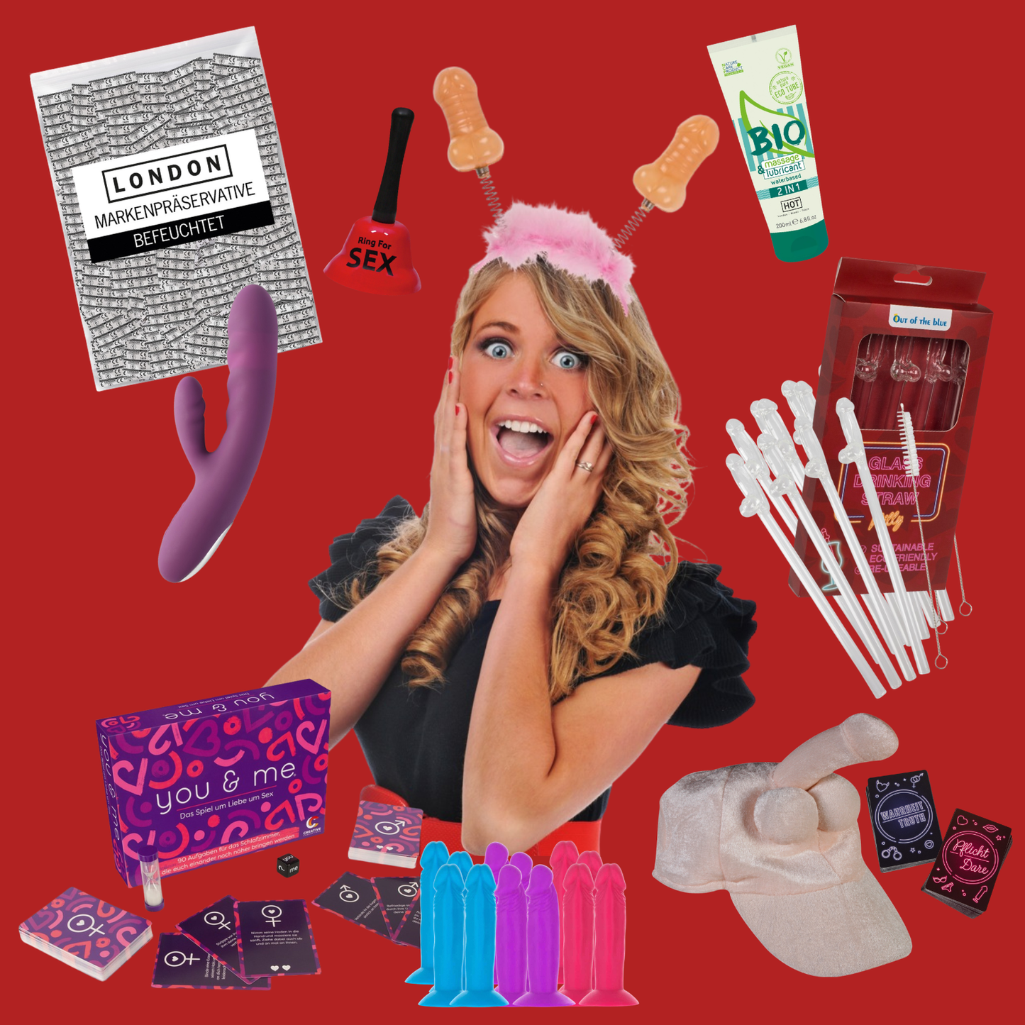 JGA SET FÜR JUNGGESELLINNEN