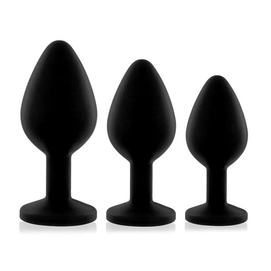 Set di 3 plug anali di Rianne S