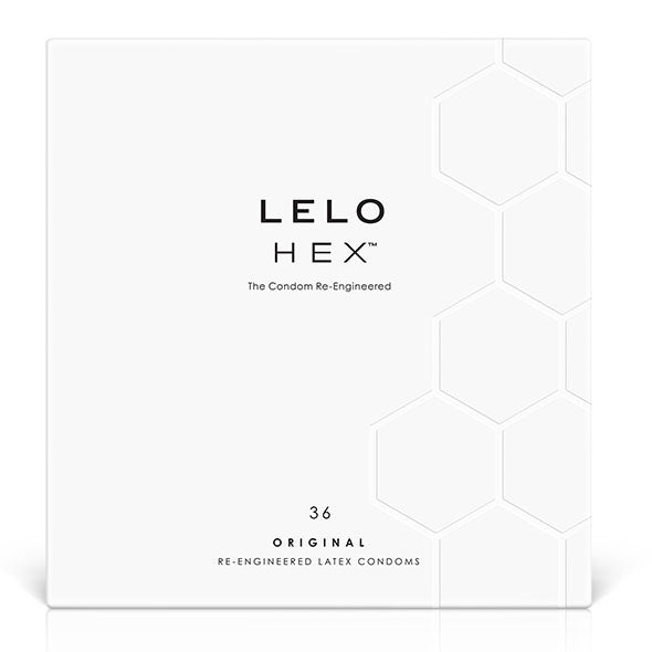 Lelo - Preservativi HEX Originali, confezione da 36