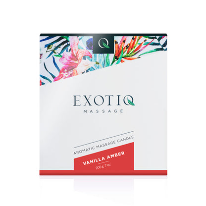 Candela da massaggio Exotiq Vaniglia Ambra - 200g